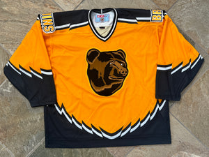 Vintage Boston Bruins Pooh Bear CCM Hockey Jersey, Size XXL