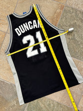 Load image into Gallery viewer, Vintage San Antonio Spurs Tim Duncan Champion Basketball Jersey, Size 48, XL