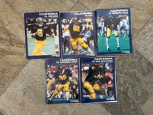 Load image into Gallery viewer, Vintage Lot of 5 80s Cal Bears Touchdown Illustrated College Football Programs ###