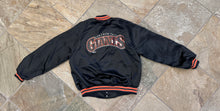Load image into Gallery viewer, Vintage San Francisco Giants Locker Line Satin Baseball Jacket, Size Large