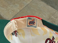 Load image into Gallery viewer, Vintage Miami Hurricanes On Fire Front Row Snapback College Hat