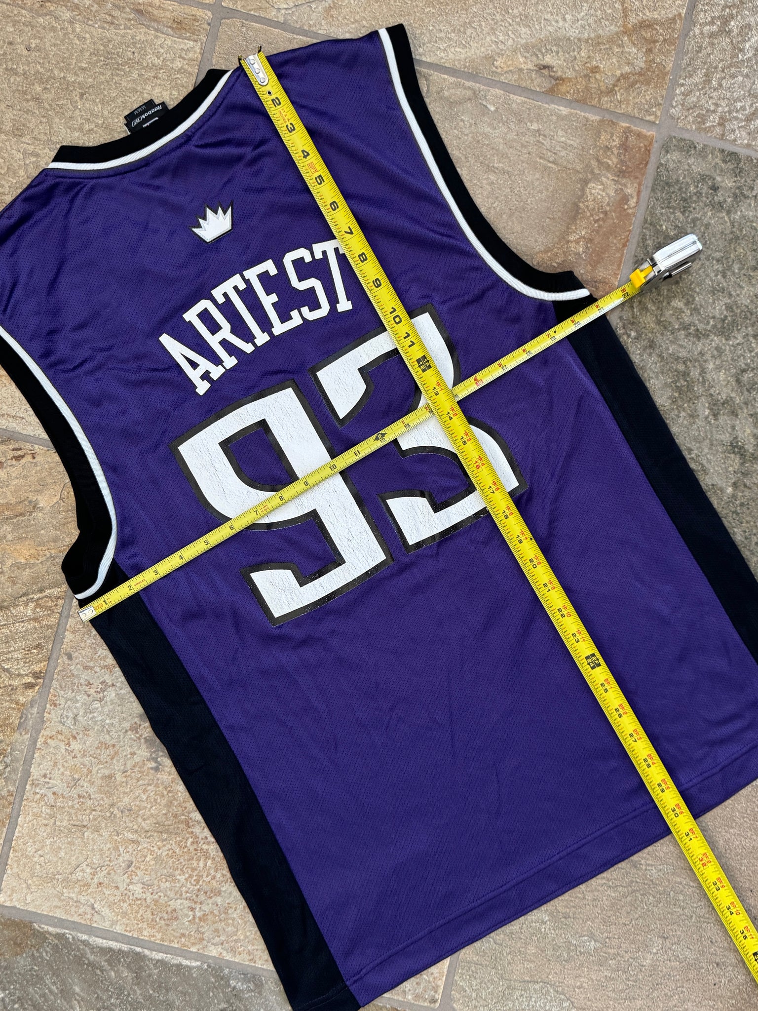 Vintage Sacramento Kings Ron Artest Reebok Basketball Jersey, Size Med –  Stuck In The 90s Sports