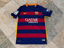 Load image into Gallery viewer, FC Barcelona Nike Soccer Jersey, Size Youth Medium, 8-10