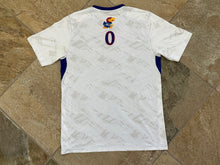 Load image into Gallery viewer, Kansas Jayhawks Frank Mason III Game Worn Adidas Basketball Warm Up College TShirt, Size Large