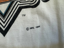 Load image into Gallery viewer, Vintage San Jose Sharks Logo 7 Hockey TShirt, Size Large