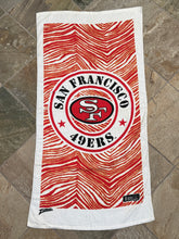 Load image into Gallery viewer, Vintage San Francisco 49ers Zubaz NFL Football Towel ###