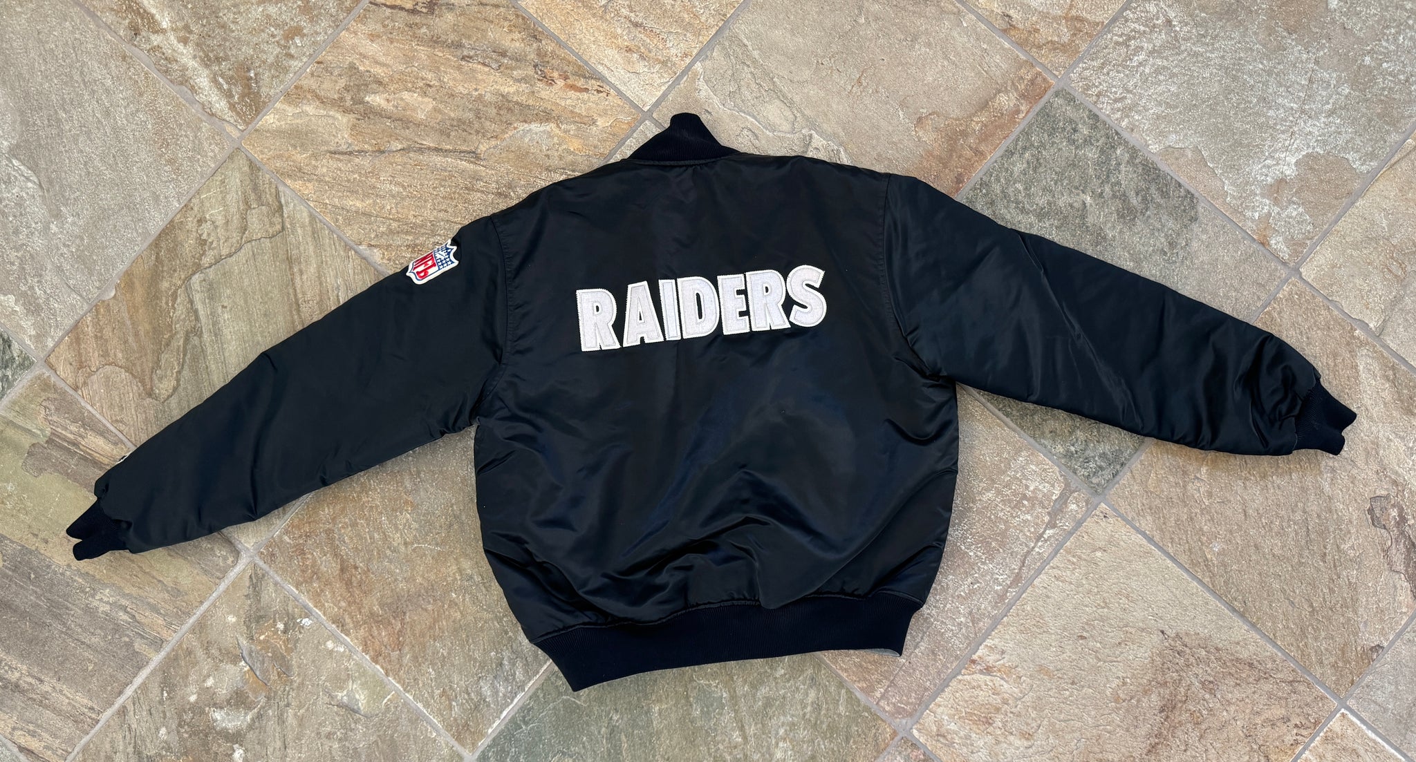 Vintage Los Angeles Raiders Starter Satin Reversible