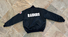 Load image into Gallery viewer, Vintage Los Angeles Raiders Starter Satin Reversible Football Jacket, Size XL