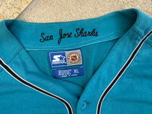 Load image into Gallery viewer, Vintage San Jose Sharks Starter Hockey Jersey, Size XL