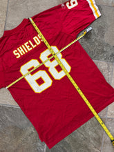 Load image into Gallery viewer, Vintage Kansas City Chiefs Will Shields Reebok Football Jersey, Size Large
