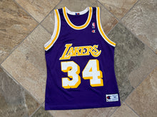 Load image into Gallery viewer, Vintage Los Angeles Lakers Shaquille O'Neal Champion Basketball Jersey, Size 40, Medium