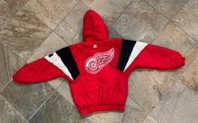 Load image into Gallery viewer, Vintage Detroit Red Wings Starter Parka Hockey Jacket, Size Small