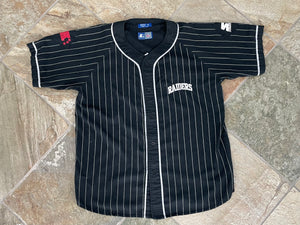 Vintage Los Angeles Raiders Starter Pinstripe Football Jersey, Size XL