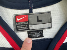 Load image into Gallery viewer, Vintage 1998 Team USA Nike Nagano Olympics Hockey Jersey, Size Large