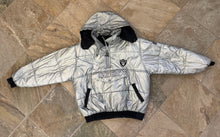 Load image into Gallery viewer, Vintage Oakland Raiders Pro Player Reversible Parka Football Jacket, Size XL