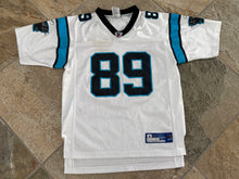 Load image into Gallery viewer, Vintage Carolina Panthers Steve Smith Reebok Football Jersey, Size Youth Large, 14-16