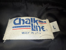 Load image into Gallery viewer, Vintage Los Angeles Lakers Chalkline Basketball Jacket, Size Large