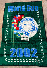 Load image into Gallery viewer, Vintage 2002 World Cup Jira Japan South Korea Soccer Blanket ###