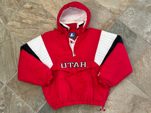Vintage Utah Utes Starter Parka College Jacket, Size XL