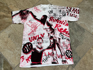 Vintage UNLV Runnin’ Rebels Basketball College TShirt, Size Large