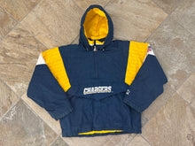 Load image into Gallery viewer, Vintage San Diego Chargers Starter Parka Football Jacket, Size Medium
