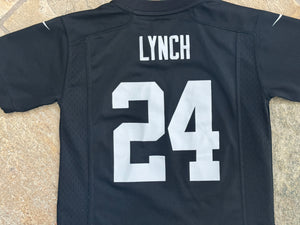 Oakland Raiders Marshawn Lynch Nike Football Jersey, Size Youth Medium, 5-6