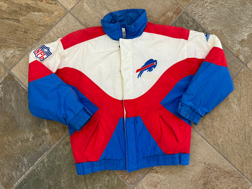 Vintage Buffalo Bills Apex One Parka Football Jacket, Size Large