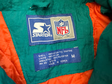 Load image into Gallery viewer, Vintage Miami Dolphins Starter Parka Football Jacket, Size Medium