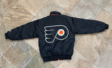 Load image into Gallery viewer, Vintage Philadelphia Flyers Logo Athletic Parka Hockey Jacket, Size Medium