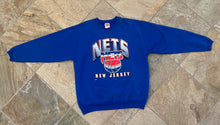 Load image into Gallery viewer, Vintage New Jersey Nets Team Rated Basketball Sweatshirt, Size XL