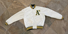 Load image into Gallery viewer, Vintage Oakland Athletics Starter Satin Baseball Jacket, Size Large