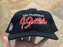 Load image into Gallery viewer, Vintage San Francisco 49ers Sports Specialties Script Snapback Football Hat