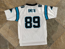 Load image into Gallery viewer, Vintage Carolina Panthers Steve Smith Reebok Football Jersey, Size Youth Large, 14-16