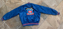 Load image into Gallery viewer, Vintage Chevron Delo 400 Racing Team Chalkline Satin Jacket, Size XL ###
