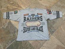 Load image into Gallery viewer, Vintage Los Angeles Raiders Long Gone Football TShirt, Size XL