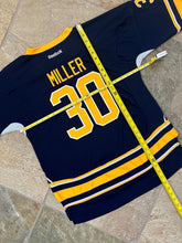 Load image into Gallery viewer, Vintage Buffalo Sabres Ryan Miller Reebok Hockey Jersey, Size Youth L/XL, 18-20