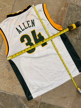 Load image into Gallery viewer, Vintage Seattle SuperSonics Ray Allen Reebok Basketball Jersey, Size Youth Large, 14-16