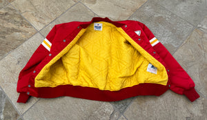 Vintage Kansas City Chiefs Starter Satin Football Jacket, Size Medium