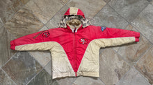 Load image into Gallery viewer, Vintage San Francisco 49ers Pro Player Parka Football Jacket, Size Medium