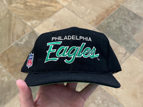 Vintage Philadelphia Eagles Sports Specialties Script Snapback Football Hat