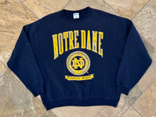 Load image into Gallery viewer, Vintage Notre Dame Fighting Irish Cheetah College Sweatshirt, Size XL