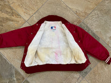 Load image into Gallery viewer, Vintage Philadelphia Phillies Starter Satin Baseball Jacket, Size Youth Medium, 8-10