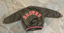 Load image into Gallery viewer, Vintage Cleveland Browns Chalkline Satin Football Jacket, Size XXL