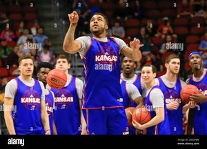 Kansas Jayhawks Frank Mason III Game Worn Adidas College Basketball Jersey, Size Large