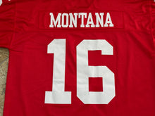 Load image into Gallery viewer, Vintage San Francisco 49ers Joe Montana Reebok Throwbacks Football Jersey, Size XL