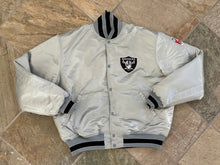 Load image into Gallery viewer, Vintage Los Angeles Raiders Starter Satin Reversible Football Jacket, Size XL