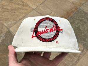 Vintage Louisville Cardinals The Game Circle Logo Snapback College Hat