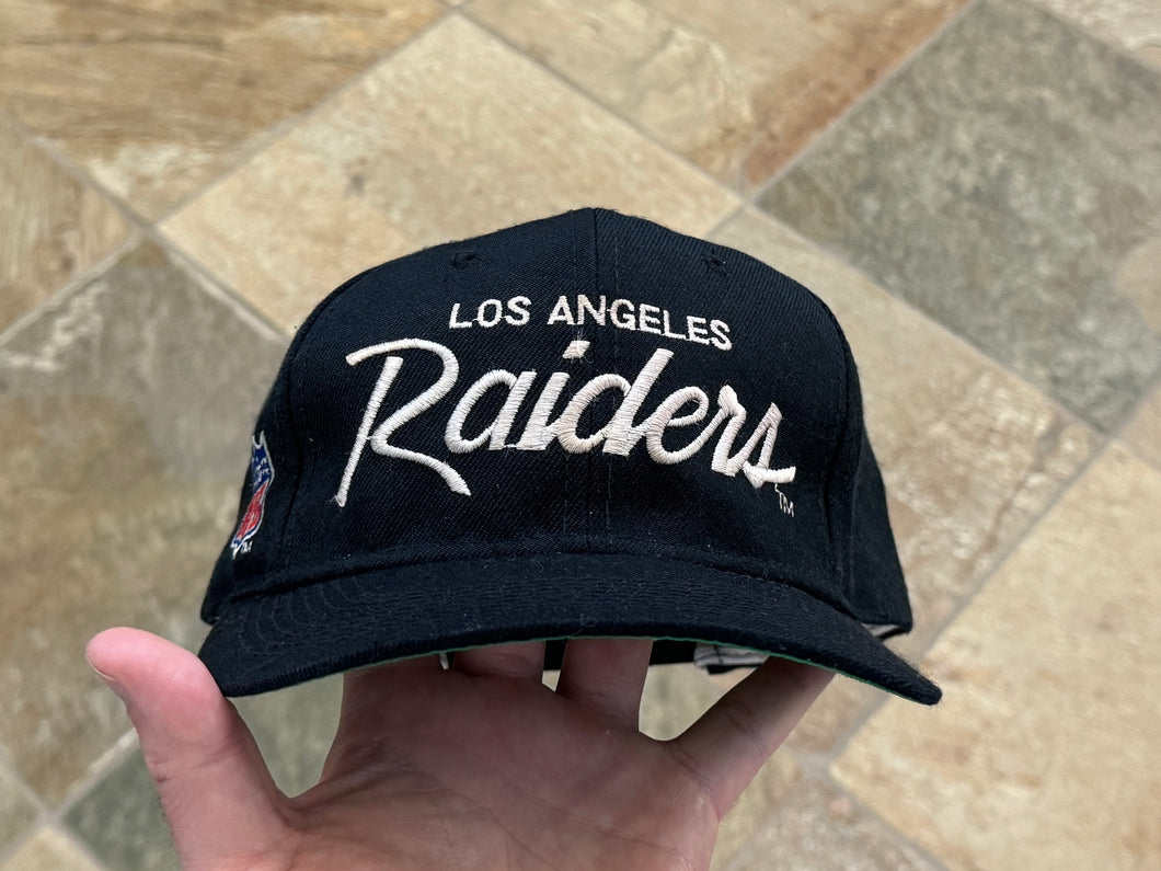 Vintage Los Angeles Raiders Sports Specialties Script Snapback Footbal –  Stuck In The 90s Sports