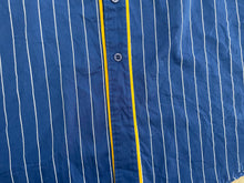 Load image into Gallery viewer, Vintage Milwaukee Brewers Starter Pinstripe Baseball Jersey, Size Large