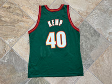 Load image into Gallery viewer, Vintage Seattle SuperSonics Shawn Kemp Champion Basketball Jersey, Size 48, XL